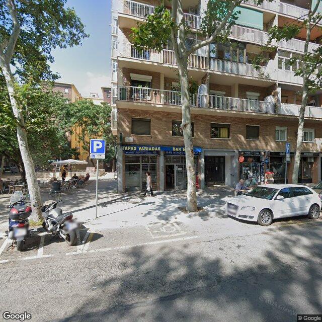 Street view near Farmàcia M. Rosa Santaeugènia Geronés in Barcelona