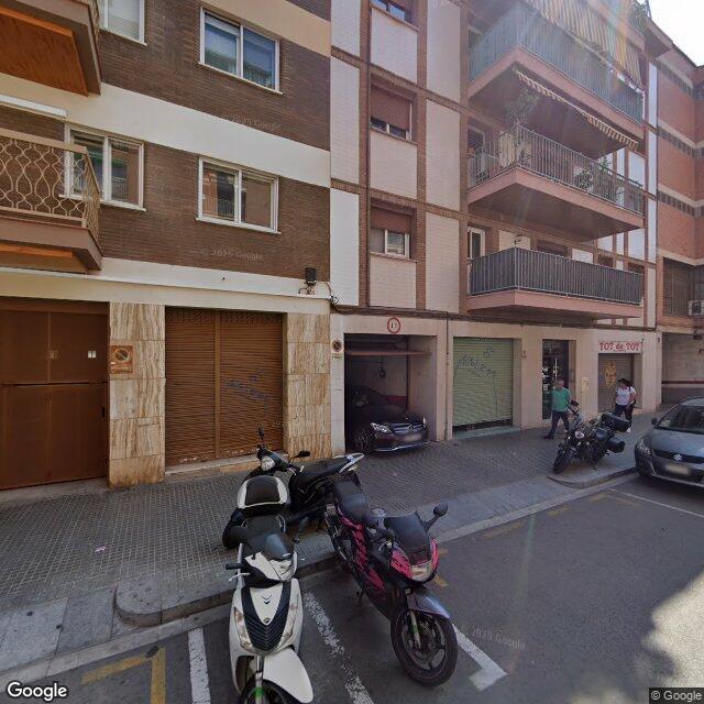 Street view near Farmàcia M. Teresa Bassons Boncompte in Sant Feliu de Llobregat