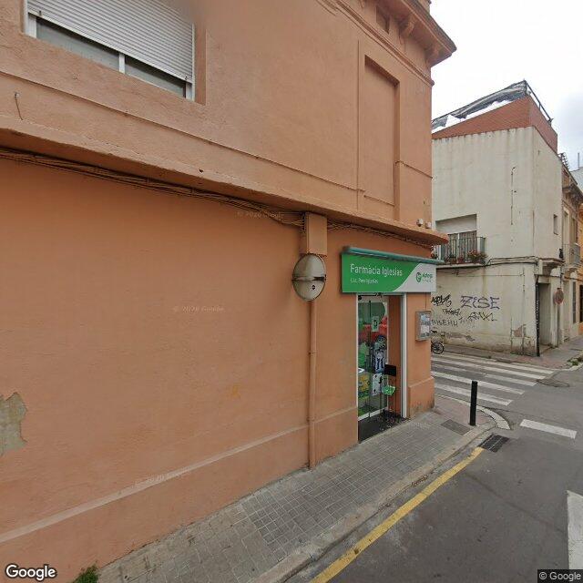 Street view near Farmàcia Machín in Badalona