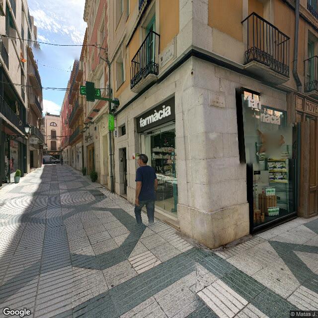 Street view near Farmàcia Manera Fábrega, Caterina in Gerona