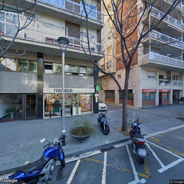 Street view near Farmàcia Maré Vives in Barcelona