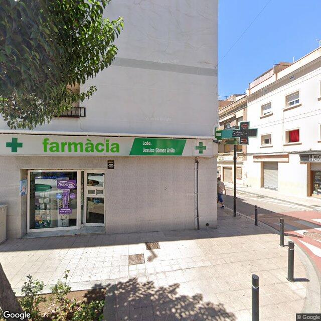 Street view near Farmàcia María Boncompte Vilanova in Barcelona