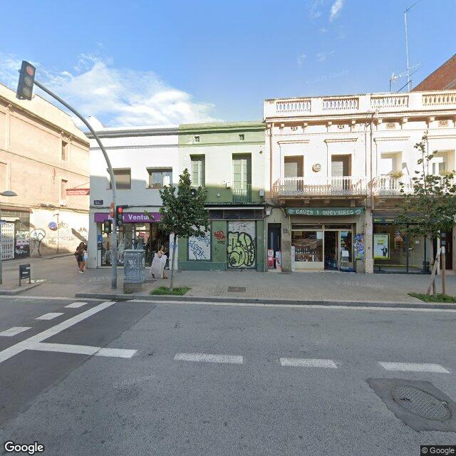 Street view near Farmàcia María Salomé Prat Monguió in Barcelona