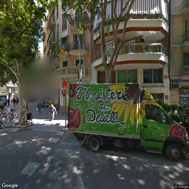 Street view near Farmàcia Maria Mercè Guillemí Basté in Barcelona