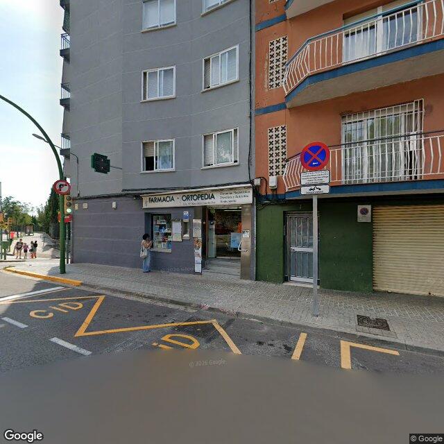 Street view near Farmàcia Maria Rosa Ruiz-Carrillo Fité in Barcelona
