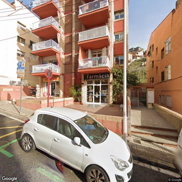 Street view near Farmàcia Marimón Carvajal in Barcelona