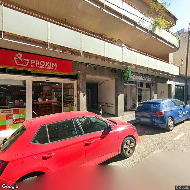 Street view near Farmàcia Marimon Manero, Núria in Barcelona