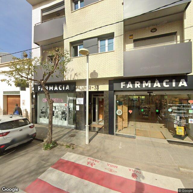 Street view near Farmàcia Mariona Torruella Esteban in Barcelona