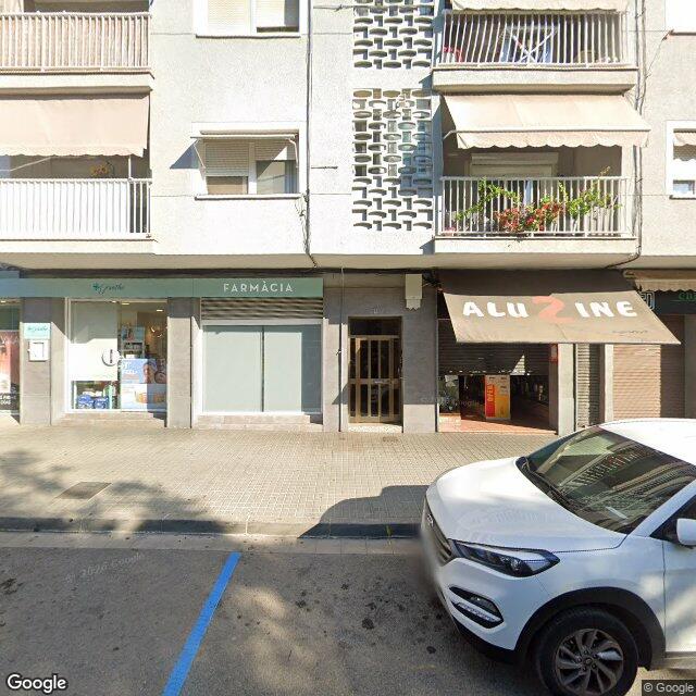 Street view near Farmàcia Marsal Fábregas, M. Mercedes in Barcelona