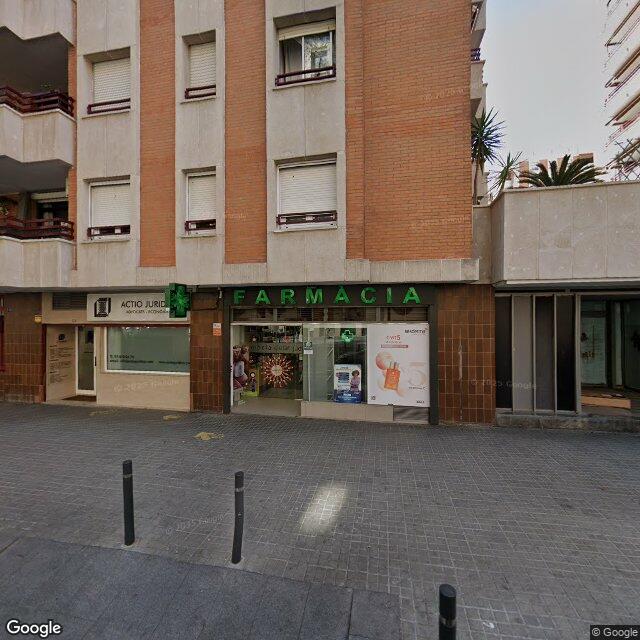 Street view near Farmàcia Martínez Caballero, Laura in Barcelona