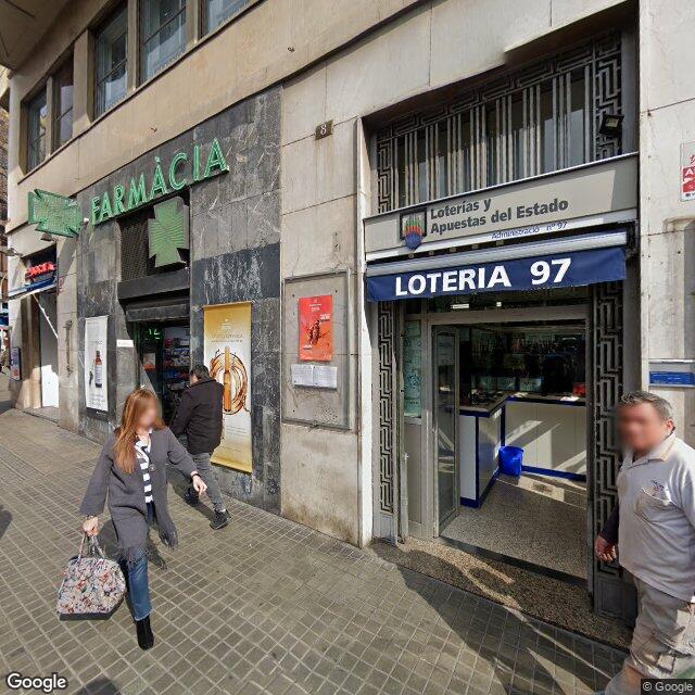 Street view near Farmàcia Martínez Campos, Juan José in Barcelona