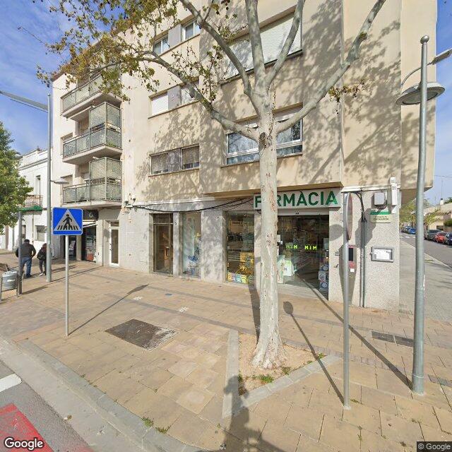 Street view near Farmàcia Martínez Larriba, Margarita in Barcelona