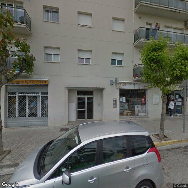 Street view near Farmàcia Martínez Rosell, M. Pilar in Torrelles de Foix