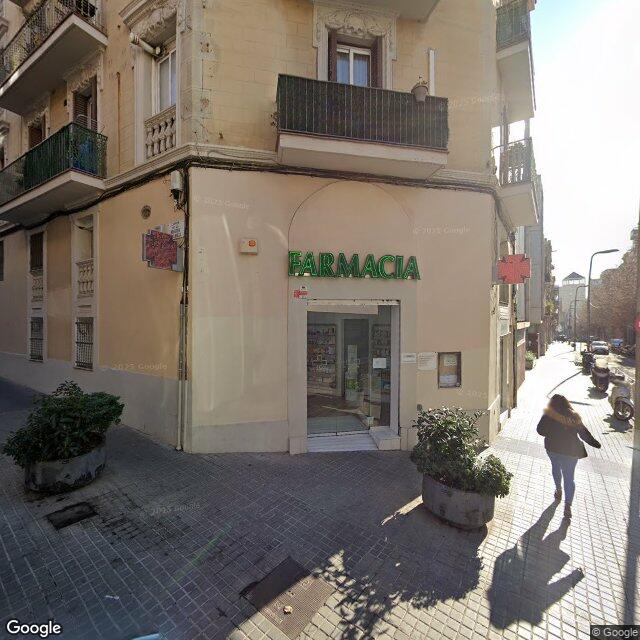 Street view near Farmàcia Martos Senent, Patricio in Barcelona