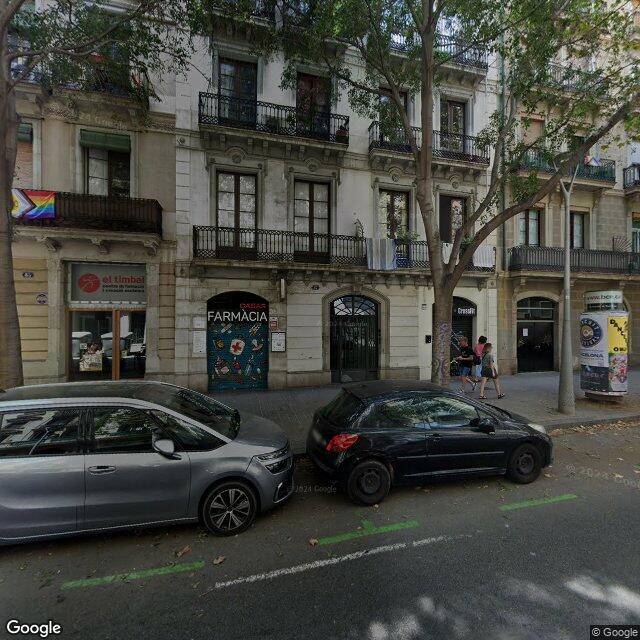Street view near Farmàcia Masagué Ramonell, Anna in Barcelona
