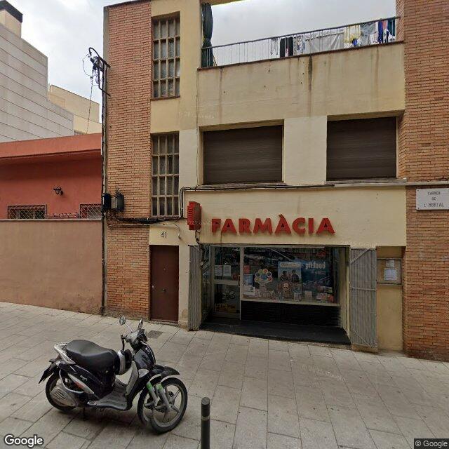 Street view near Farmàcia Masip Masip, Pilar in Barcelona