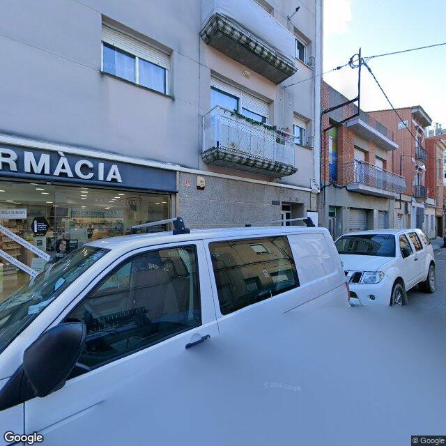 Street view near Farmàcia Masip Octavio, Núria in Barcelona