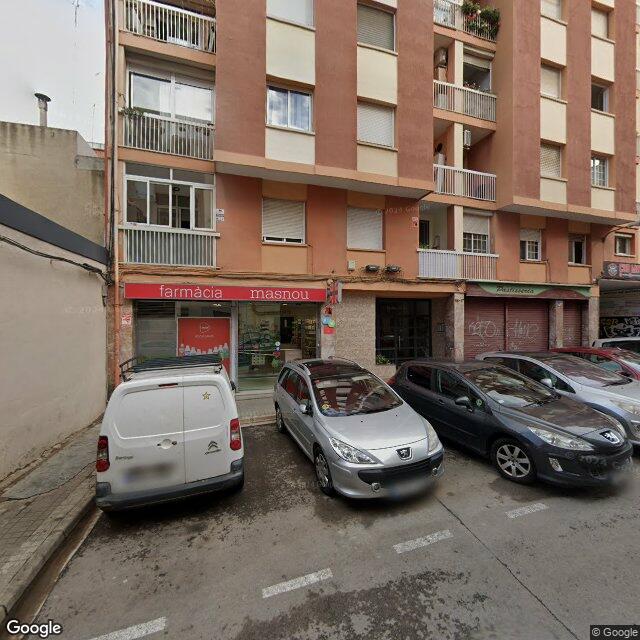 Street view near Farmàcia Masnou in Barcelona