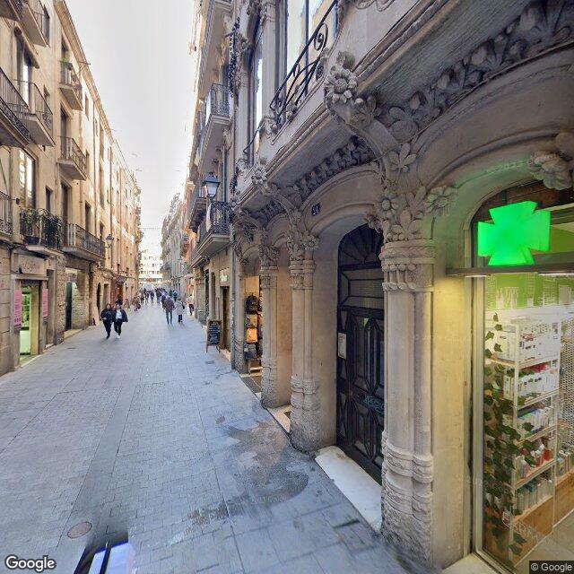 Street view near Farmàcia Matas Boet, Núria in Barcelona