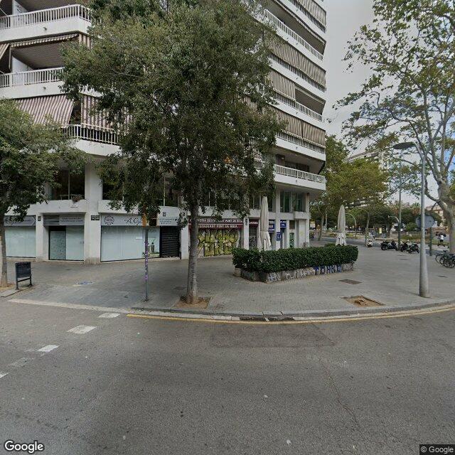 Street view near Farmàcia Mateu Bellés, M. Joana in Barcelona