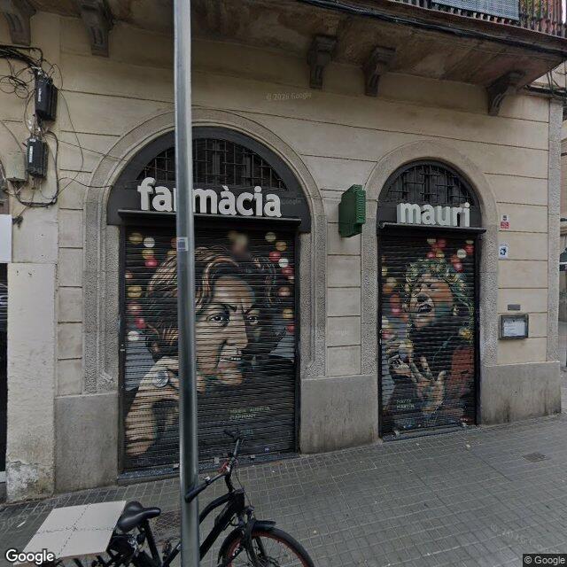 Street view near Farmàcia Mauri Martinez, Rosa M. in Barcelona