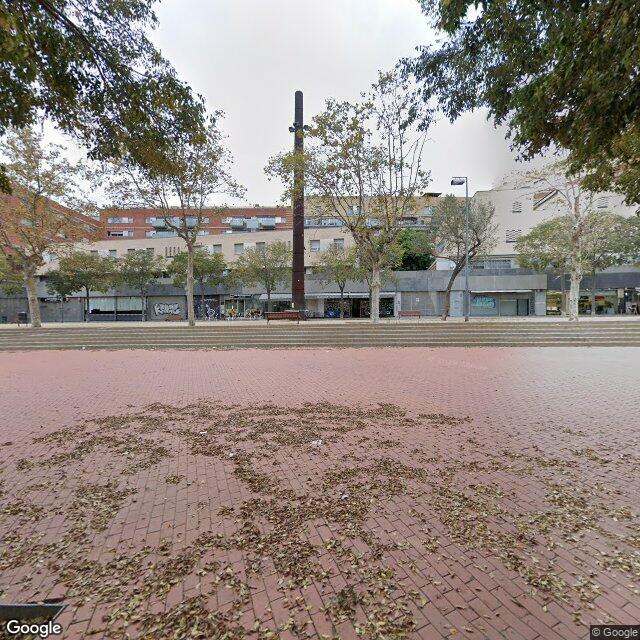 Street view near Farmàcia Mercedes Blanc Acha-Orbea in Barcelona