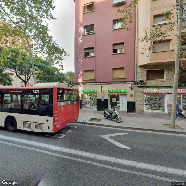 Street view near Farmàcia Mestre Rovira, Esther in Barcelona