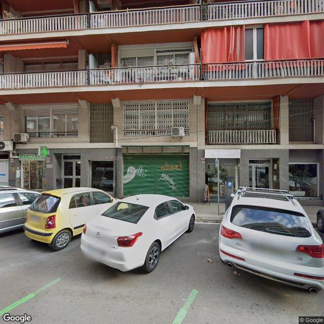 Street view near Farmàcia Miguel Sola Martín in Barcelona