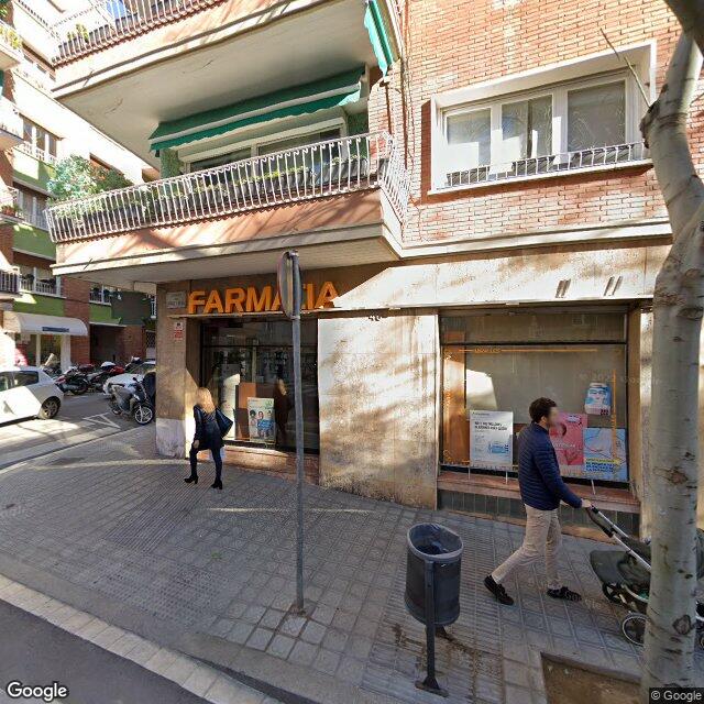 Street view near Farmàcia Miralles in Barcelona