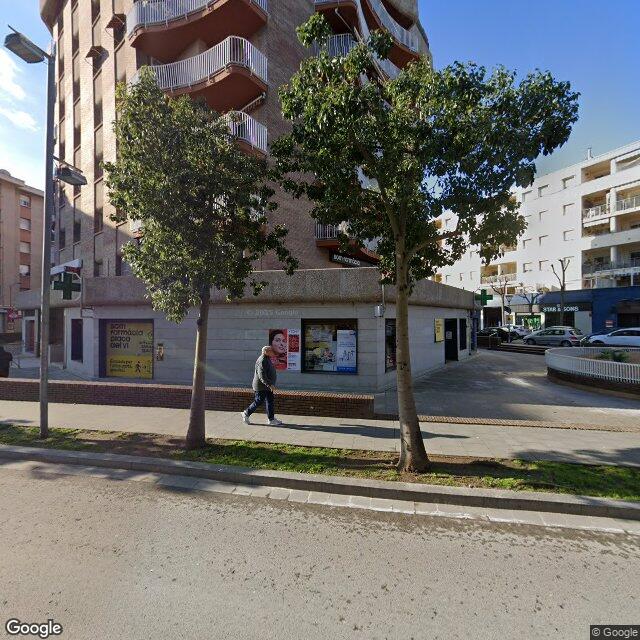 Street view near Farmàcia Miralles Via, Montserrat in Barcelona