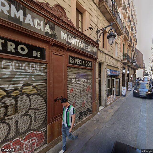 Street view near Farmàcia Montaner Rogado, Yolanda in Barcelona