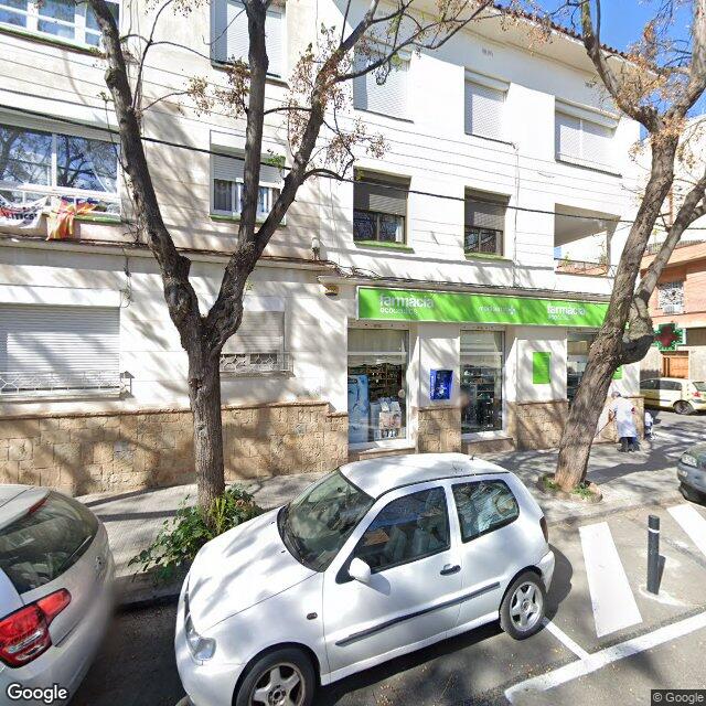 Street view near Farmàcia Montserrat Marco, M. Antònia in Barcelona