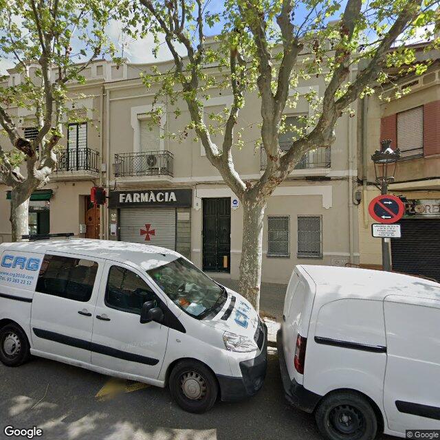 Street view near Farmàcia Montserrat Martorell Justribó in Barcelona