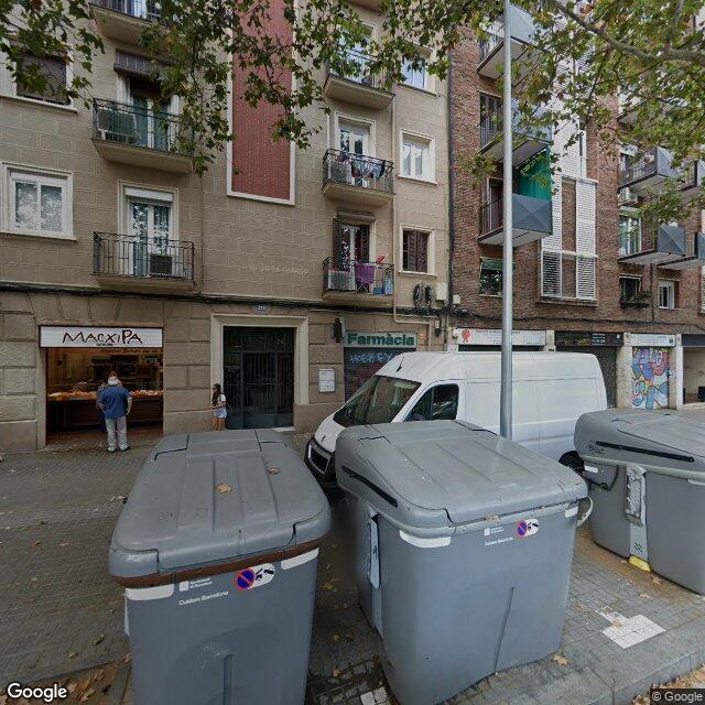Street view near Farmàcia Morales Morera, Laura in Barcelona