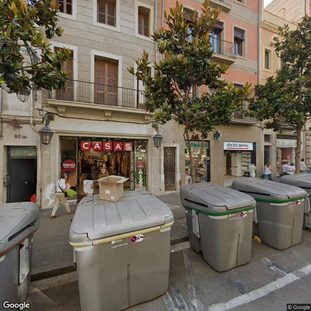 Street view near Farmàcia Motilla Garcia, Maria José in Barcelona