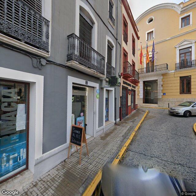 Street view near Farmàcia M.V. Català in Oliva