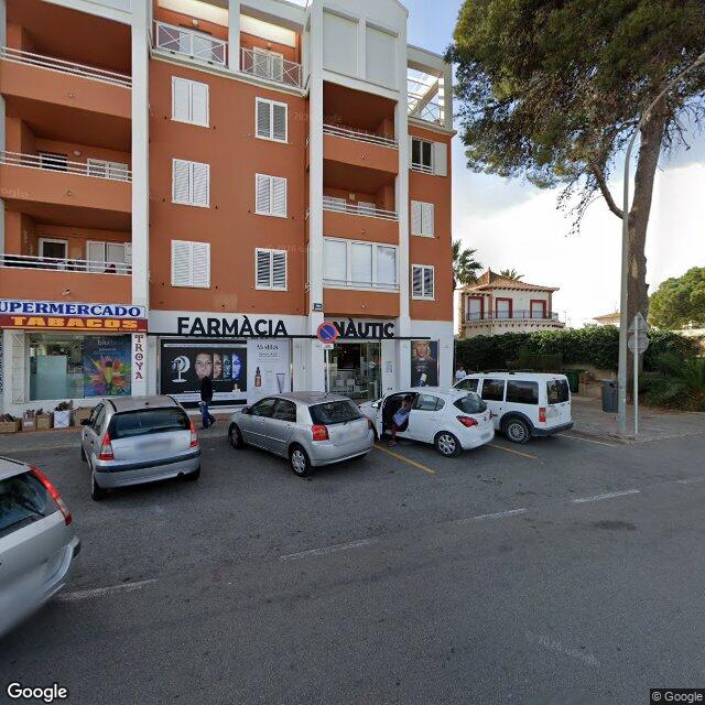 Street view near Farmàcia Nàutic in Spain