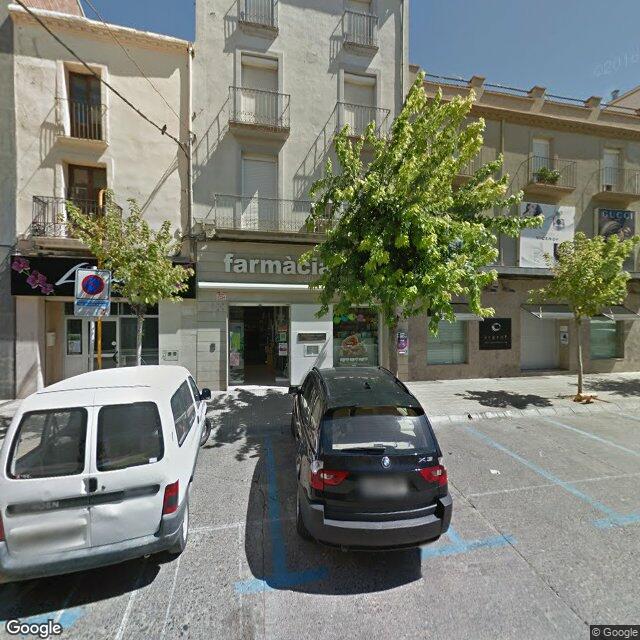 Street view near Farmàcia Núria Figuerola Argelich in Mollerussa