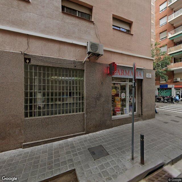 Street view near Farmàcia Núria Gros Gras in Barcelona