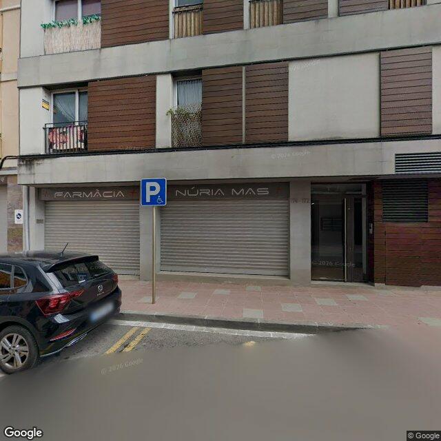 Street view near Farmàcia Núria Mas López in Barcelona