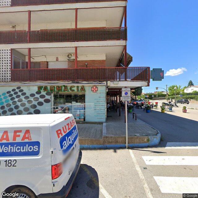 Street view near Farmàcia Núria Salayet Pompido in Barcelona