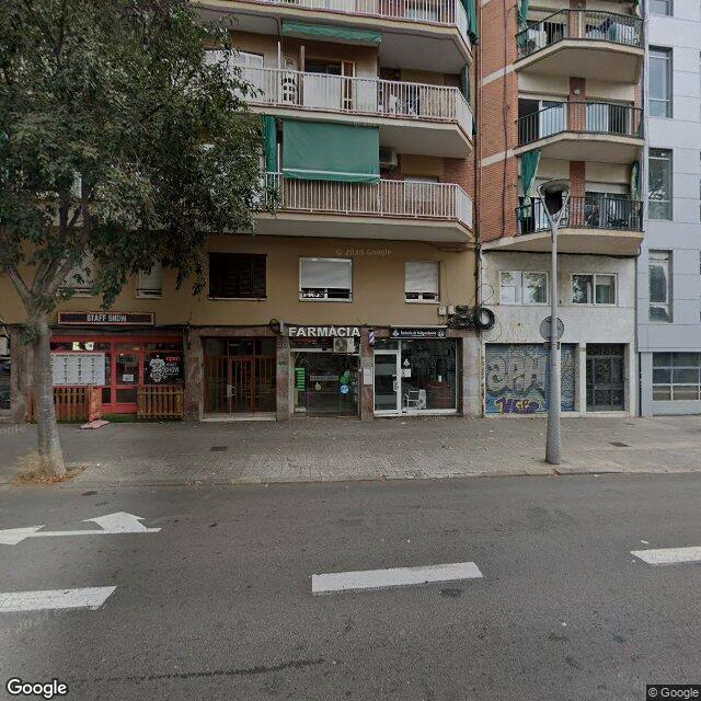 Street view near Farmàcia Pérez Alfonso, Adonina in Barcelona