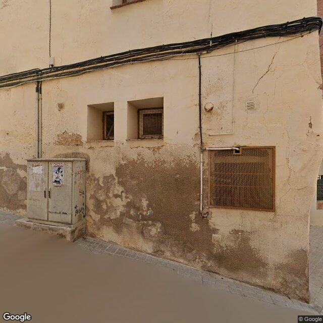 Street view near Farmàcia Pérez Cardelus, Montserrat in Barcelona