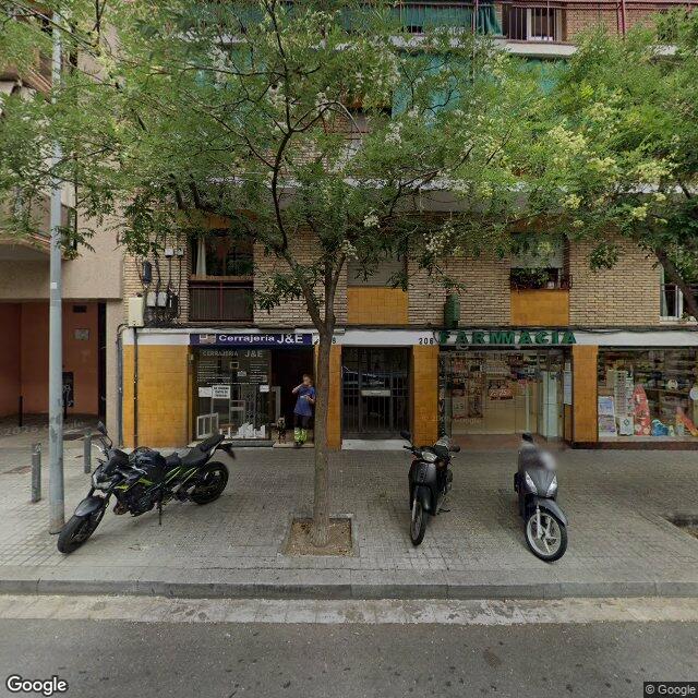 Street view near Farmàcia Pérez Matute, Anna Cristina in Barcelona