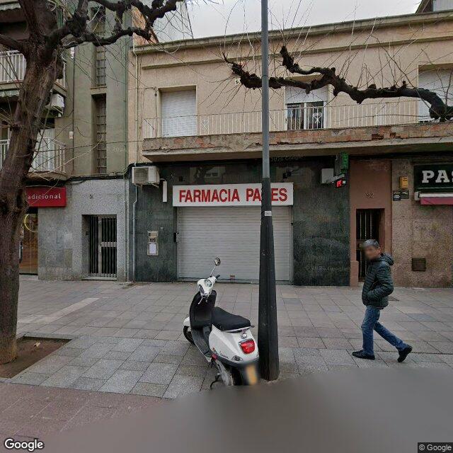 Street view near Farmàcia Pages Palmes, M. Asumpció in Barcelona