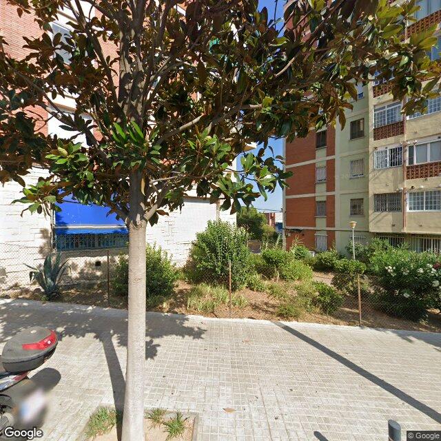 Street view near Farmàcia Palomo Peiró, Carme in Barcelona