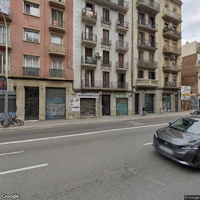 Street view near Farmàcia Pascual Arnau, Lluís in Barcelona
