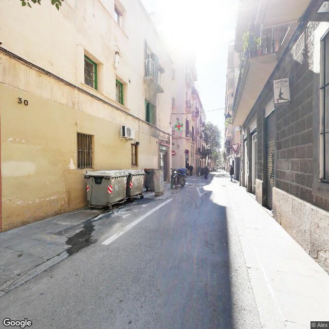 Street view near Farmàcia Pascual Serra, Marta in Barcelona