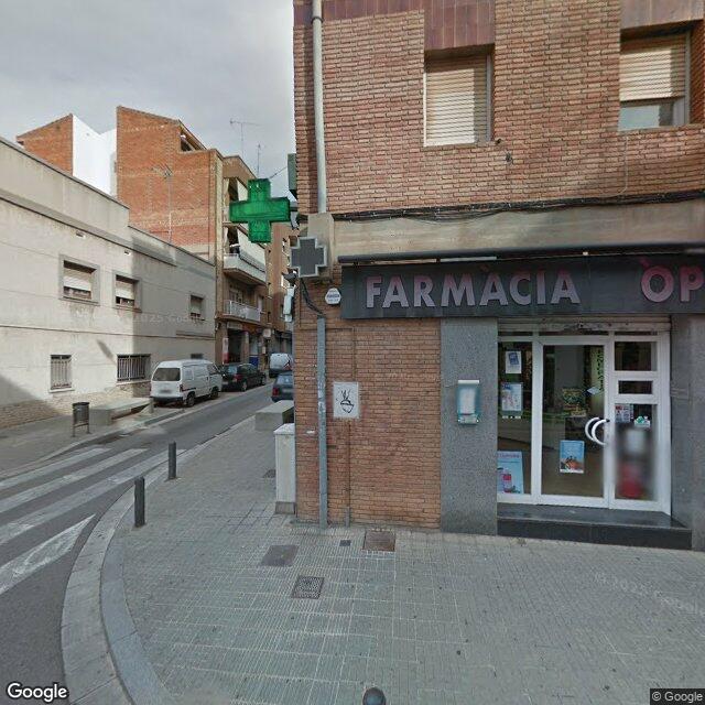 Street view near Farmàcia Paz Donoso, Carme in Barcelona