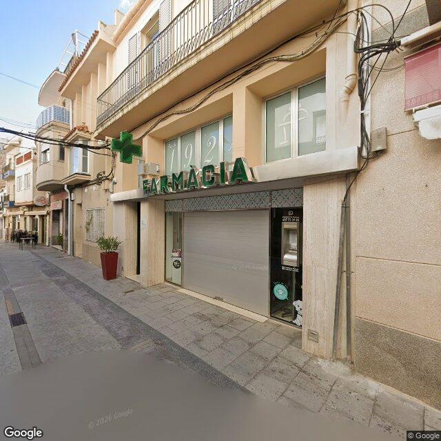 Street view near Farmàcia Pedrola in Tarragona